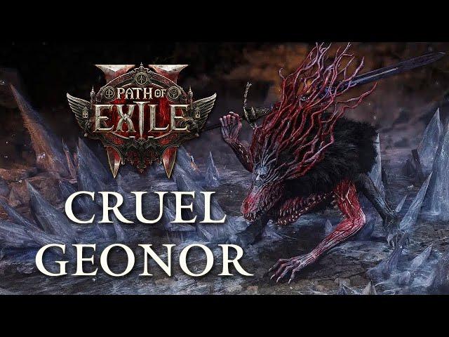 PoE 2 Graf Geonor: Akt 1 Endboss auf Cruel / Grausam | Path of Exile 2 Deutsch