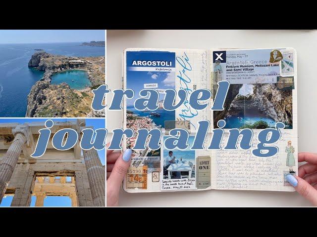 How to Start a Travel Journal ️ My Best Tips + Flip Through!