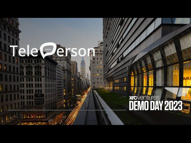 Teleperson at XRC Ventures Demo Day 2023