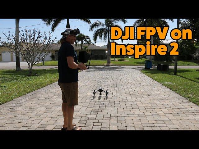 Get a LOT more out of your DJI Inspire 2 by installing a DJI Air Unit FPV system