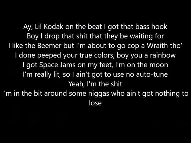 Kodak Black - There He Go (Lyrics)