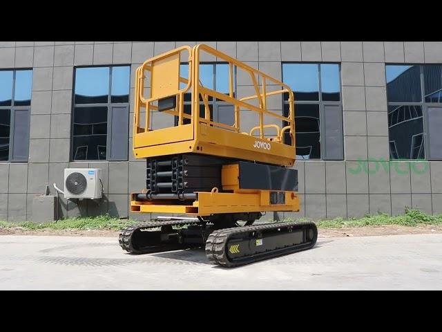 JOVOO Z08TSL Bi-Leveling Tracked Scissor Lift