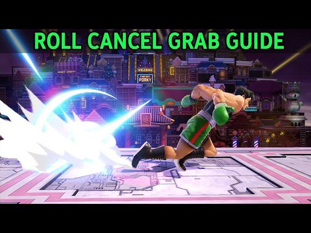 How to Roll Cancel Boost Grab + Little Mac Applications Guide - Super Smash Bros Ultimate