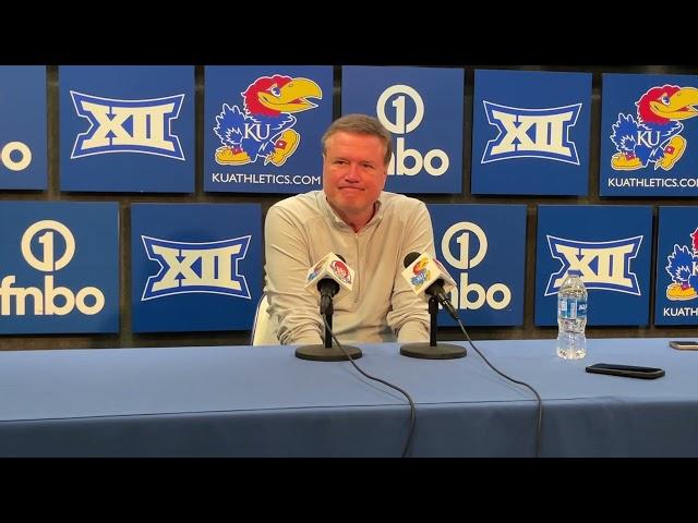 Bill Self looks ahead to the Big 12 Tournament