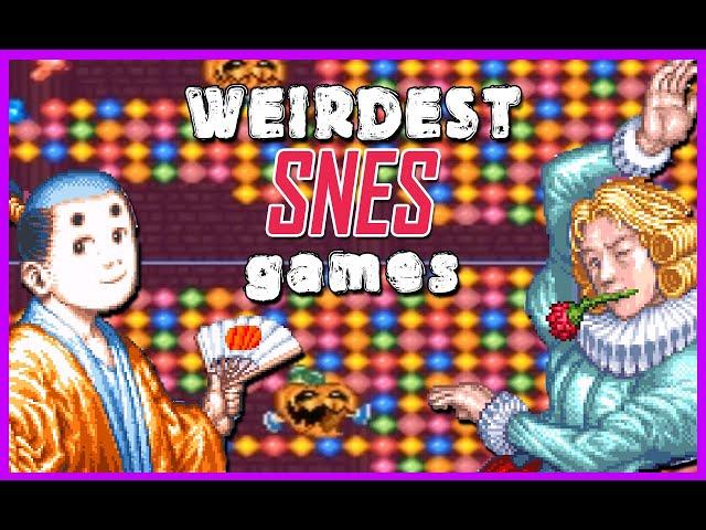 13 Weirdest Super Famicom Games - SNESdrunk