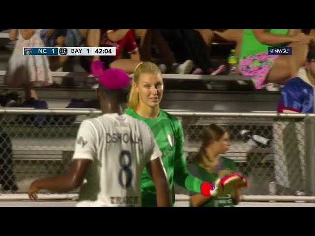 North Carolina Courage vs  Bay FC Game Highlights - NC Courage and Bay FC Battle To A Draw