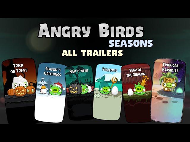 Angry Birds Seasons - All Trailers, Announcements and Promos