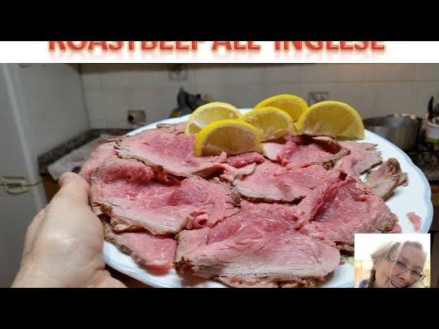 Roast beef  all' Inglese cucinato sul fornello, i trucchi per averlo rosa e cuocerlo al punto giusto