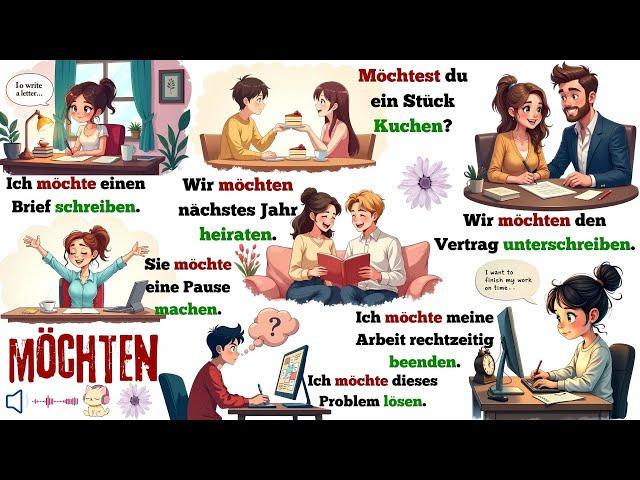 Mastering the German Verb Möchten: Simple Sentences for Daily Use