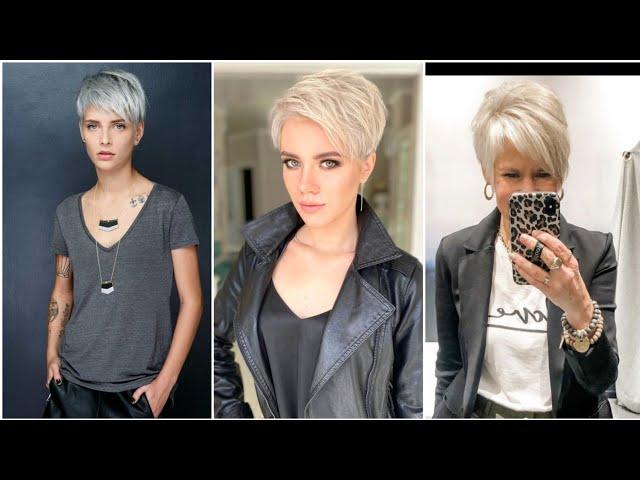 30 latest Feathered Short Haircuts Ideas 2022 || European Fashion Hairstyles