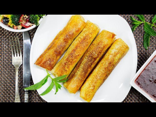  Chicken Breast Crepes | Easy Recipe ️