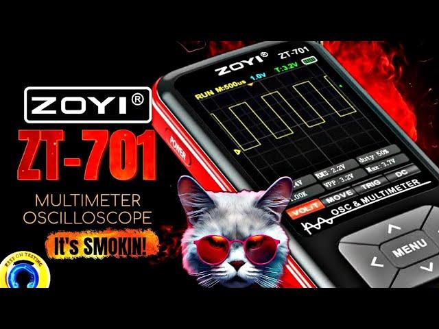 HOT NEW ZOYI ZT-701 Oscilloscope/Multimeter Review & Teardown!