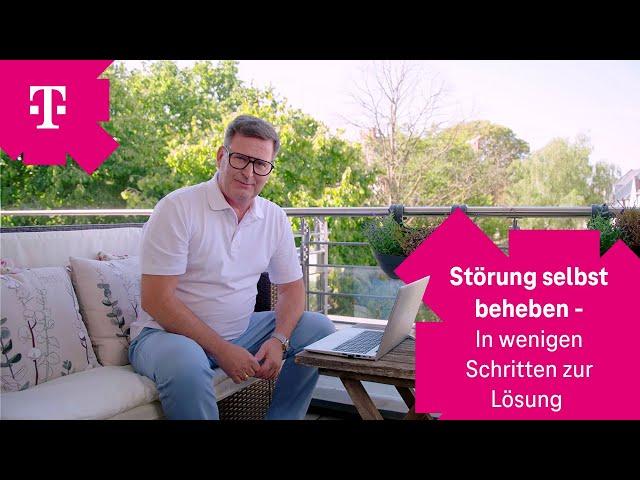 Störung selbst beheben - In wenigen Schritten zur Lösung I Telekom