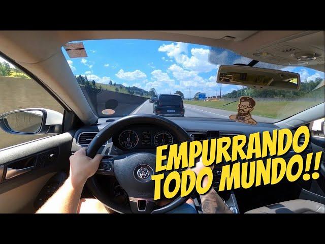 EMPURREI GERAL DE JETTA TSI STAGE 2! MERCEDES , UP , LANCER E ETC 