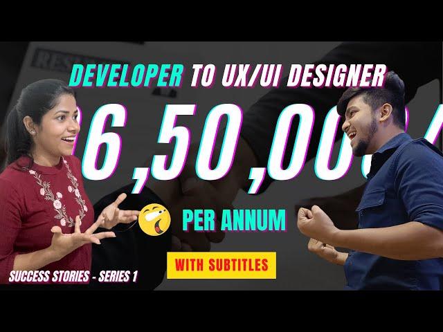 See how a developer became UX/UI designer in 2023 - Success Stories - Series 1