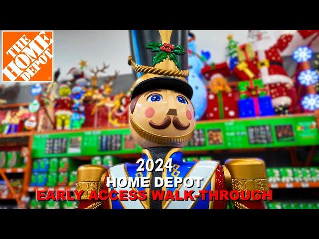 2024 Home Depot Christmas Décor Walk-Through | Must-See New Products & Surprising Updates!