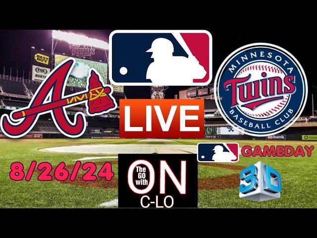 Atlanta Braves Vs Minnesota Twins. Live MLB Baseball. Play by Play, 3D Presentation, and more!