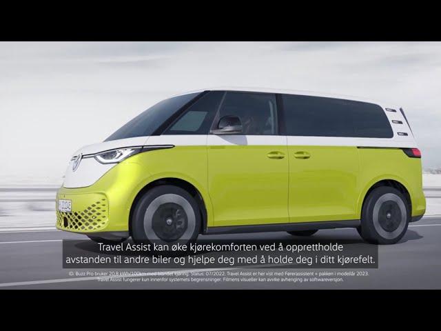 Volkswagen ID. Buzz "Travel Assist" assistentsystem