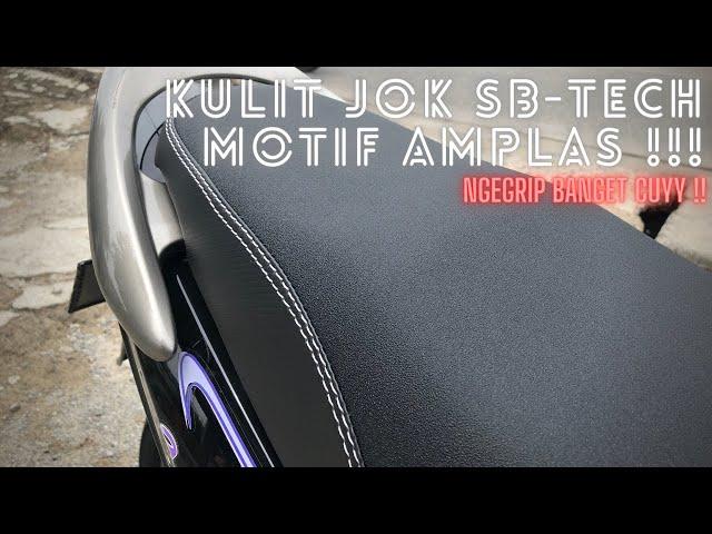 KULIT JOK RACING SB-TECH MOTIF AMPLAS BUAT SI AJENGG !! PANTAT GA GESER BOSSS !!