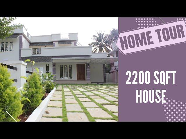 Home tour | 2200 sqft Independent house tour | Viya Constructions