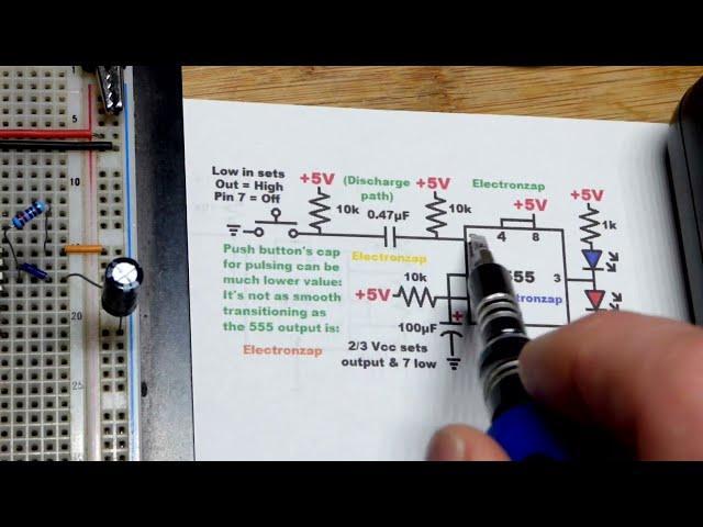 555 Timer Short Pulse Generator Circuit even if you hold down the button