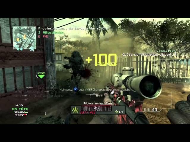 [MW3] First clip with new GT: xZlms / 5Feed MSR / Add me for feed !!