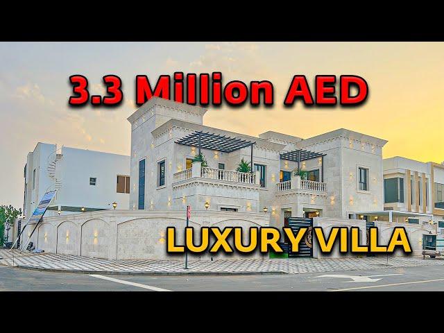 Large Luxury Villa For Sale In Al Amerah, Ajman | 6,000sqft | 3.3 Million AED as of 2024