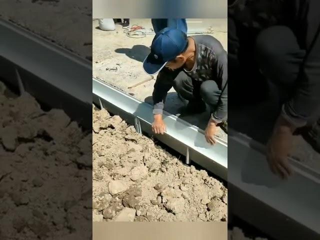 Precast drain installation #009 #shorts