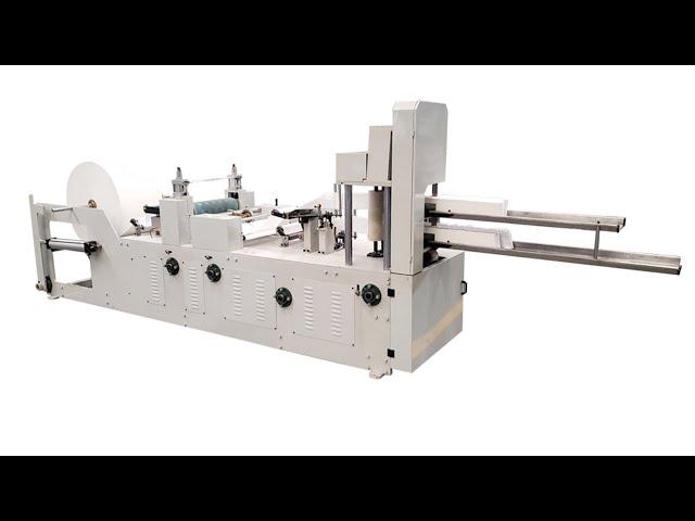 Double decks automatic serviette tissue paper making machine