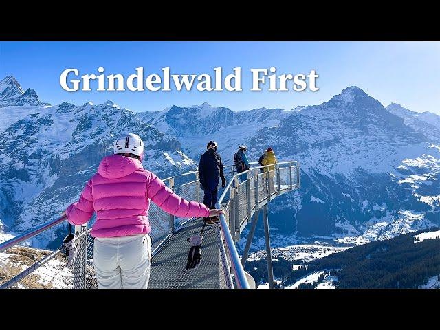 Grindelwald First, Switzerland: Top of the Most Beautiful Winter Destinations in the World!