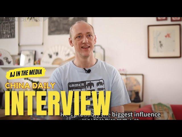 China Daily Interviews British Actor AJ Donnelly