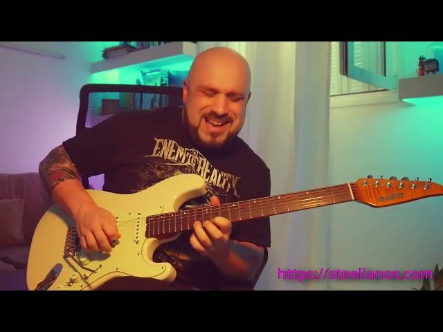 🟢 80s Synthwave Guitar Jam, NOT an entry for the #stelandreguitarcontest - Steelianos