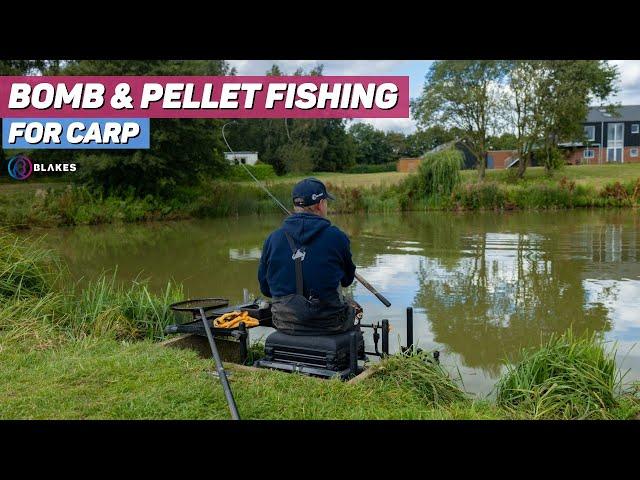 Bomb and Pellet Fishing for Big Carp with Paul Holland at The Glebe Fishery