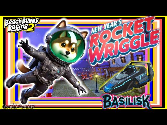 New Year's Rocket Wriggle "Firework Fury | Basilisk + Snake Decal | (Beach Buggy Racing 2)