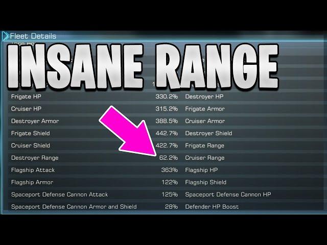 How to Get Overpowering Range  | Infinite Galaxy