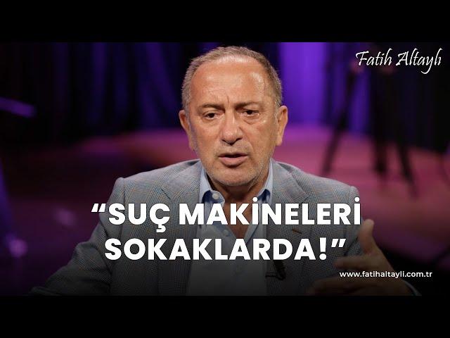 Fatih Altaylı yorumluyor: "Düşünce suçluları içeride, suç makineleri dışarıda!"