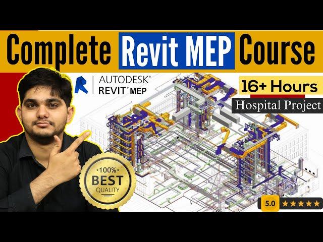 Complete REVIT MEP Tutorial for Beginners? Hospital Project