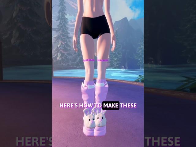 Bunny boots in Dress To Impress #dti #dresstoimpress #dresstoimpressroblox #robloxfashion