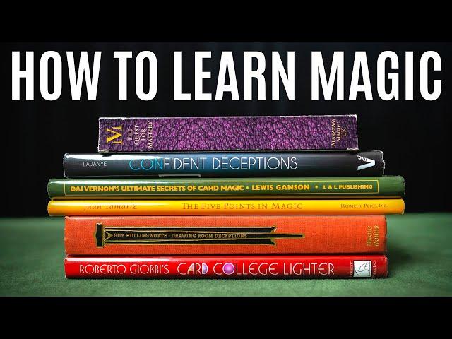 How to LEARN CARD MAGIC!