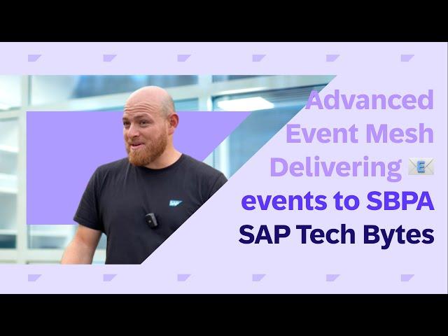 SAP Tech Bytes: Delivering events from SAP S/4HANA Cloud to SAP Build Process Automation via AEM