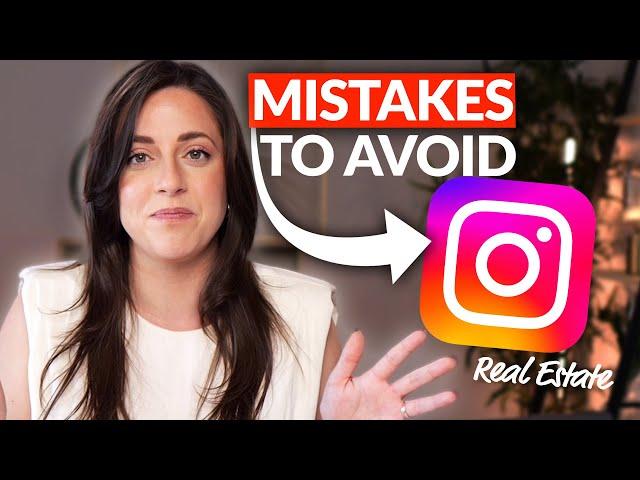 3 HUGE Mistakes Realtors Make On Instagram