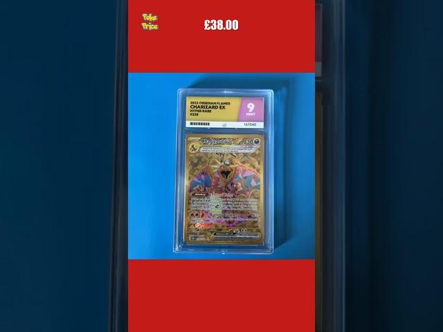 ACE 9 Charizard ex 228/197 Hyper Rare Pokémon Card Obsidian Flames MINT