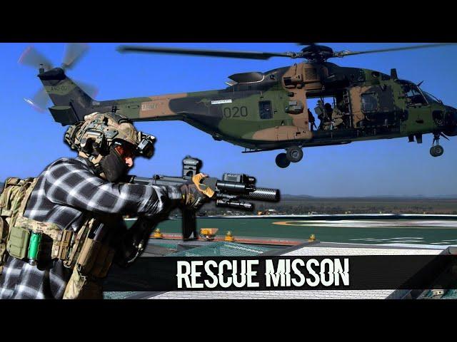 Airsoft Helicopter Rescue mission at south african milsim!