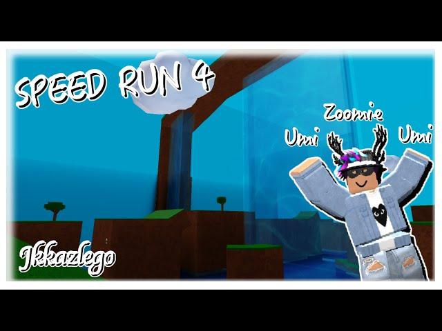 Gotta Go FAST | Jkkazlego | Roblox Speed Run 4