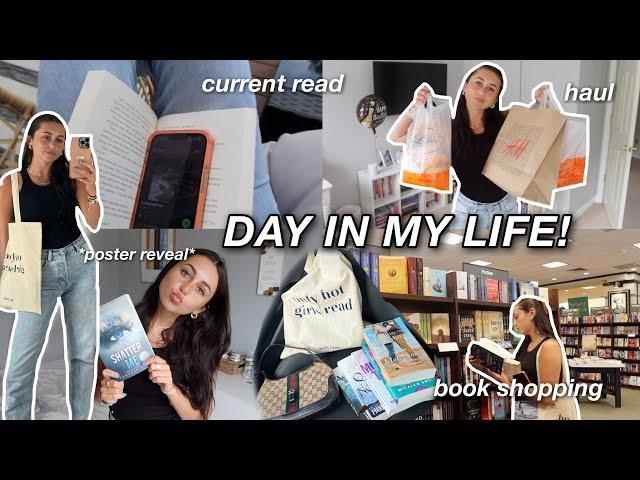 VLOG: book shopping, clothing haul, mini room tour, + more!)