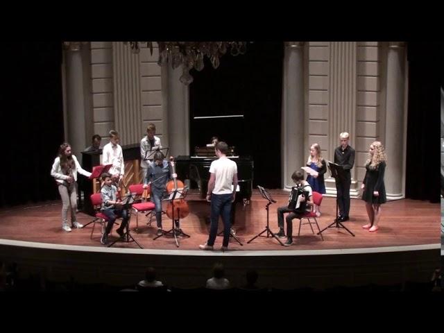 Russische muziekschool (Schagen) /Rachmaninov- Vocalise/ Zangers: Elena en Elim in Concertgebouw