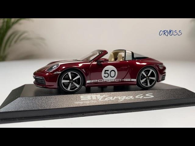 1/43 Porsche 911 Targa 4S Heritage Design | Minichamps