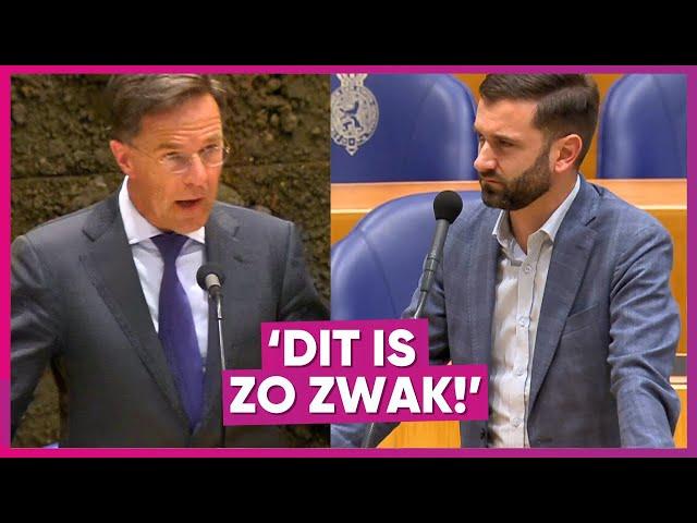 Links clasht met Rutte over Gaza en Israël in laatste debat