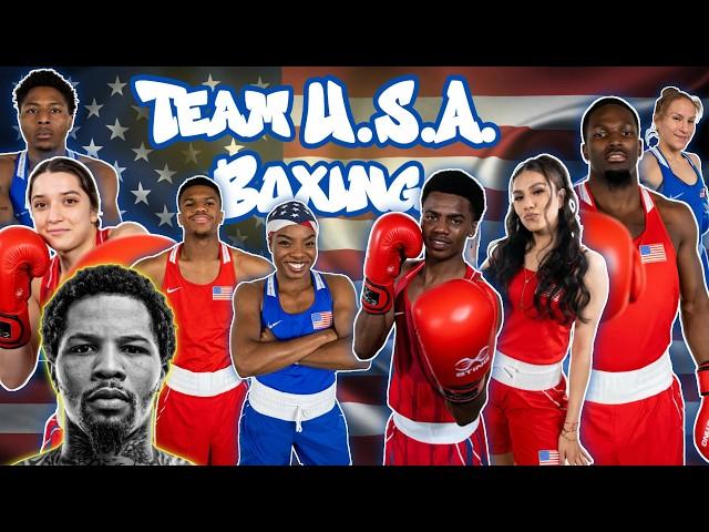 TANK DAVIS & U.S.A.'s OLYMPIC BOXING TEAM #olympics #usaboxing #2024games #tankdavis