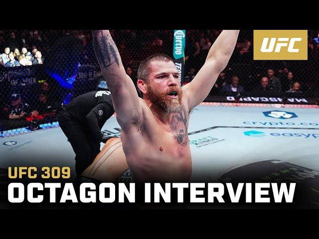 Jim Miller Octagon Interview | UFC 309